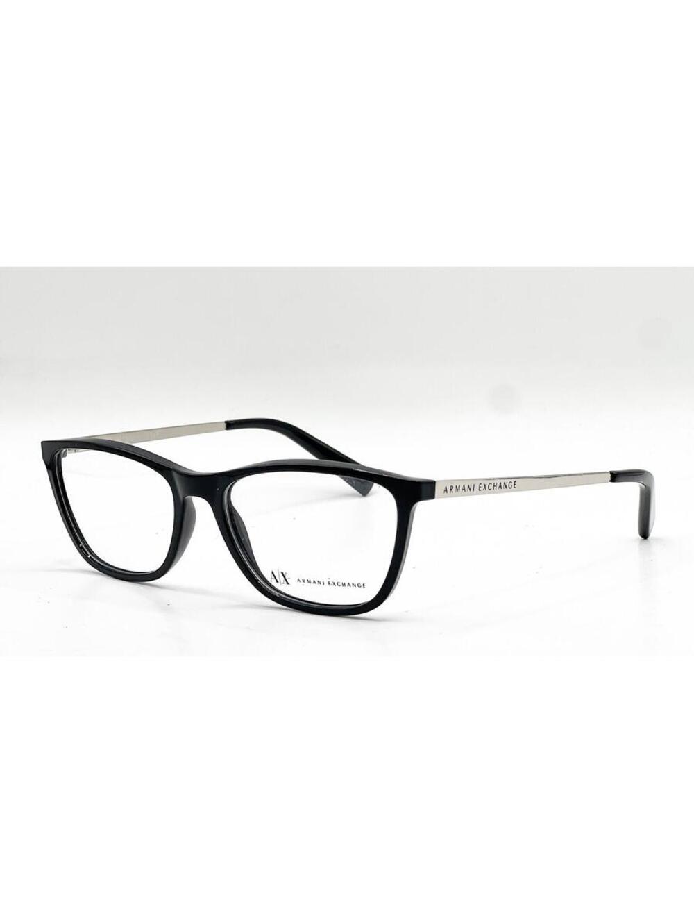 Armani Exchange Ax 3028 8158 Black Authentic Eyeglasses 53-16-140